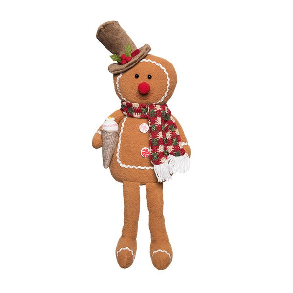 C&F Home Mr. Gingerbread Doll Decor