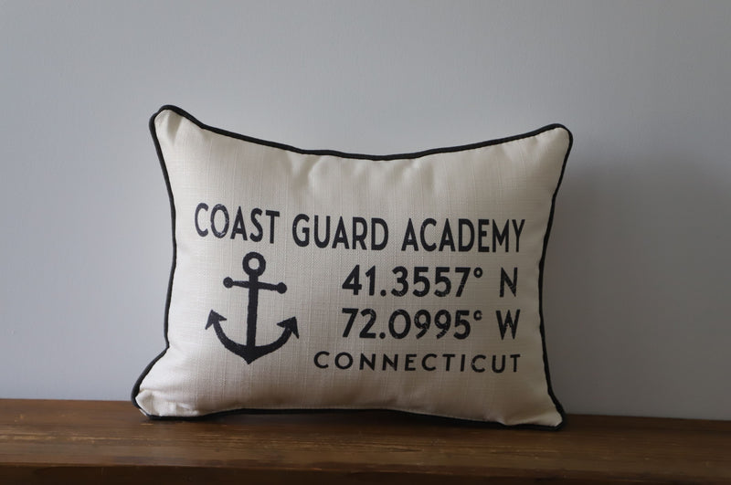 Coast Guard Little Birdie Coordinates Pillow