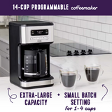 Mr. Coffee 14-Cup Programmable Coffee Maker