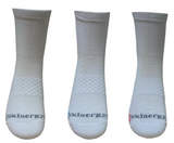 Skinergy Womens Compression Sport Quarter Socks - 3 Pack