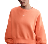 Nike Womens Phoenix Fleece Over-Oversized Crew-Neck Sweatshirt