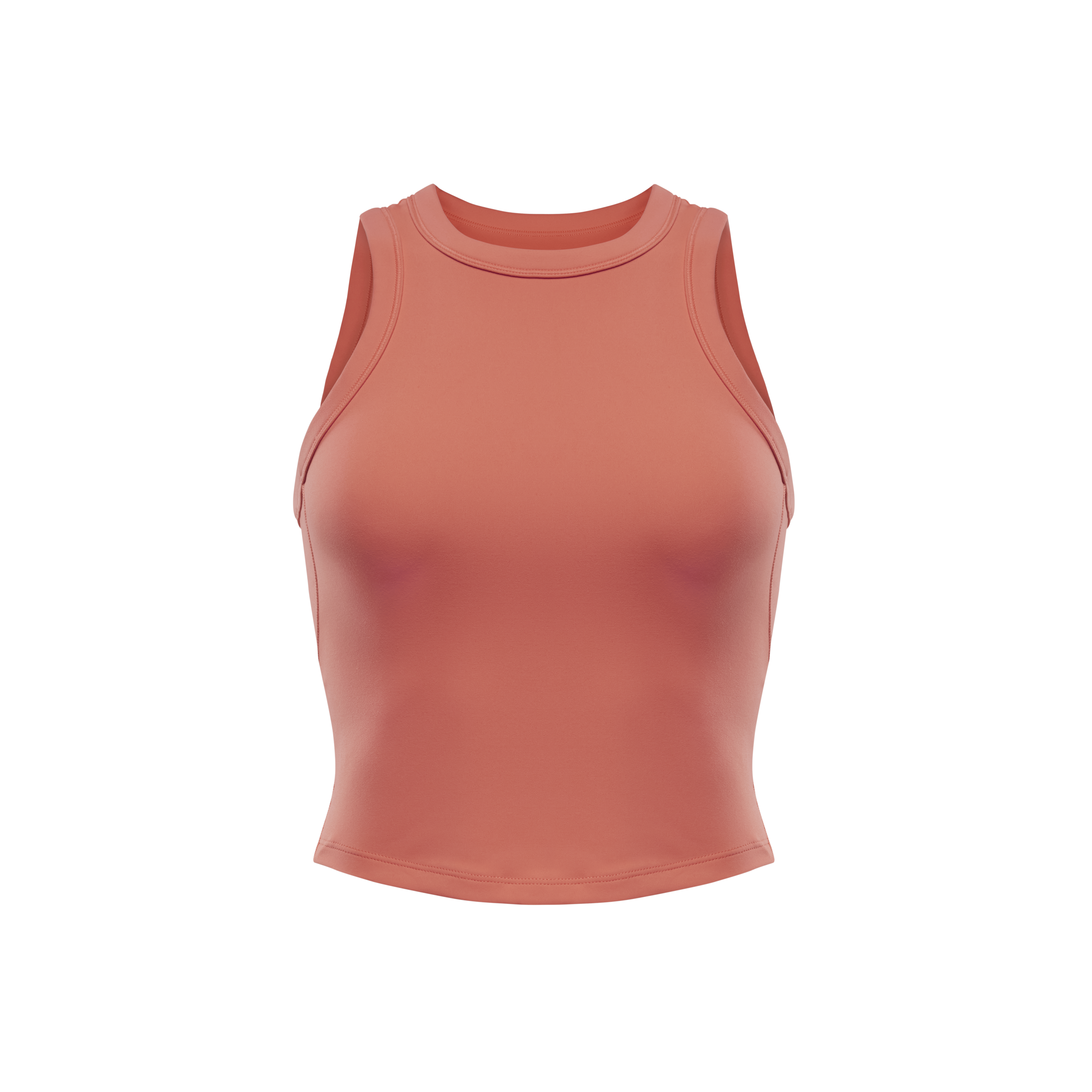 Nike Womens One Fitted Dri-FIT Cropped Tank Top