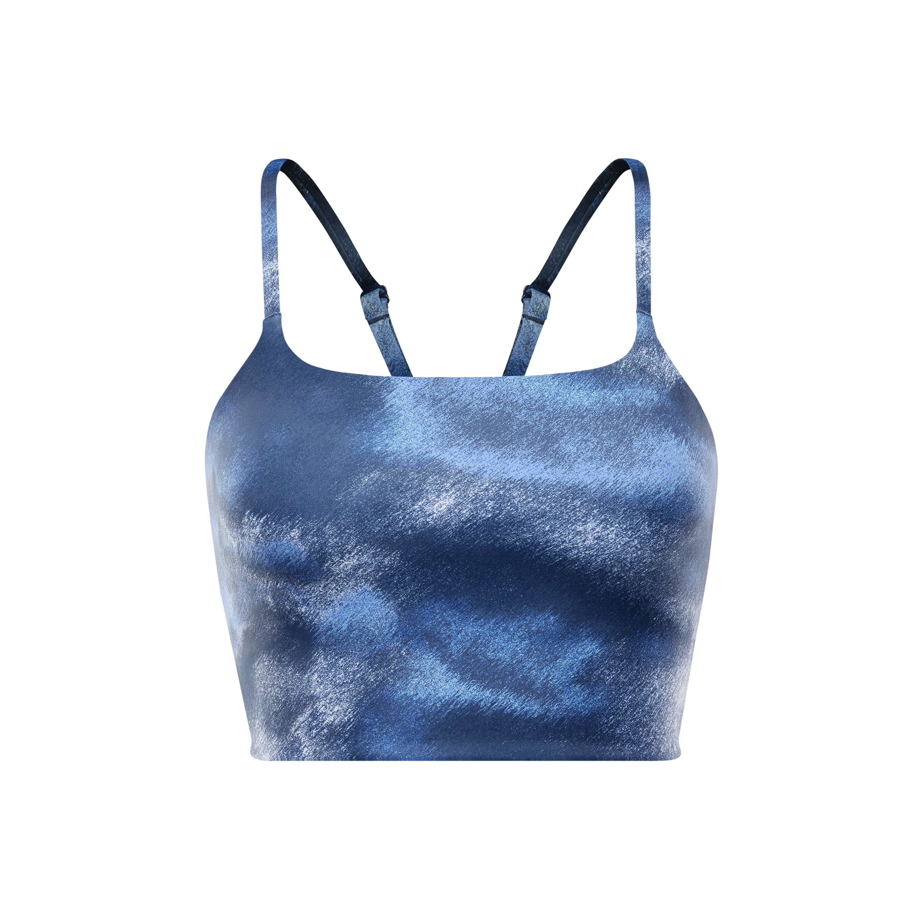 Nike Womens One Convertible Lightly Lined Longline Printed Sports Bra