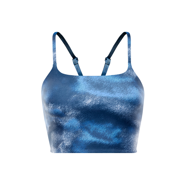 Nike Womens One Convertible Lightly Lined Longline Printed Sports Bra