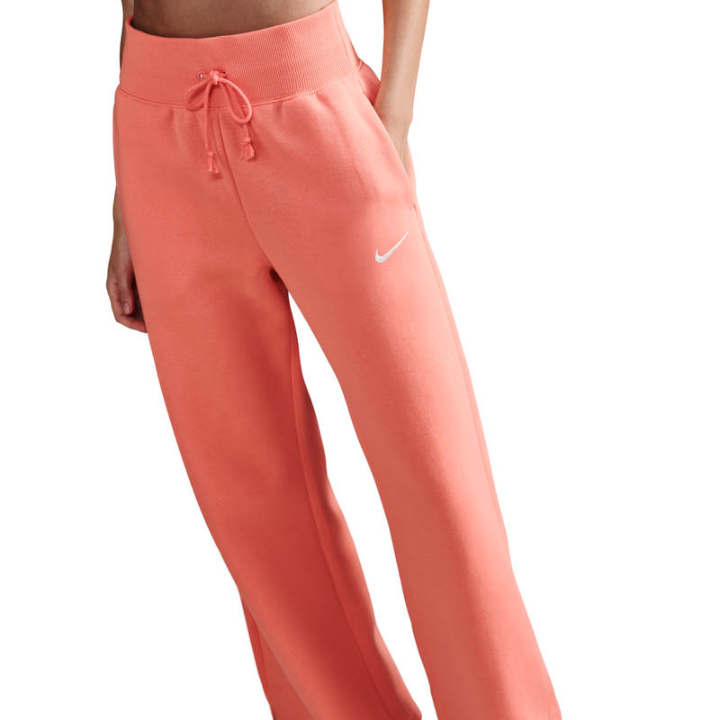Nike Womens Phoenix Fleece High-Waisted Wide-Leg Sweatpants