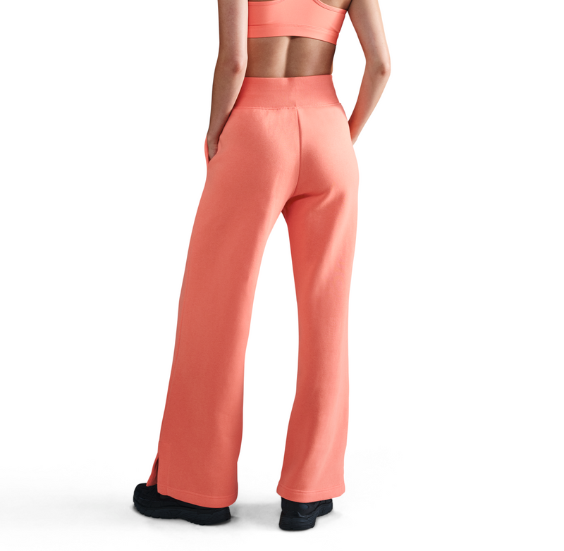 Nike Womens Phoenix Fleece High-Waisted Wide-Leg Sweatpants