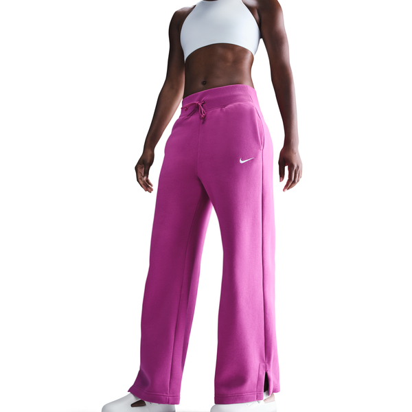 Nike Womens Sportswear Phoenix Fleece High-Waisted Wide-Leg Sweatpants