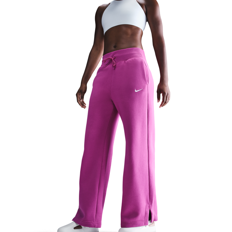 Nike Womens Sportswear Phoenix Fleece High-Waisted Wide-Leg Sweatpants