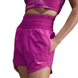 Nike Womens One Dri-FIT Ultra High-Waisted 3" Brief-Lined Shorts