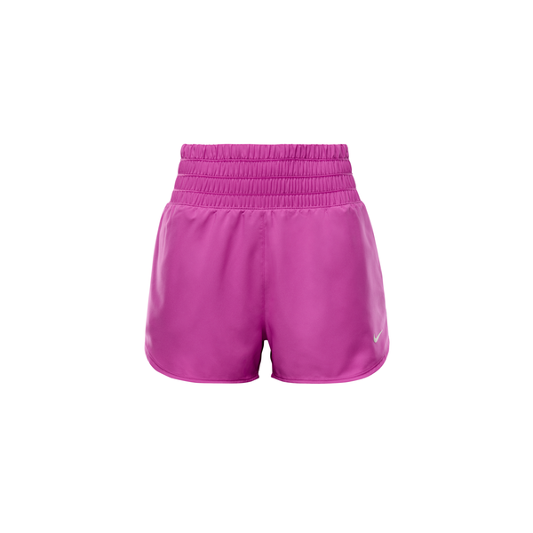 Nike Womens One Dri-FIT Ultra High-Waisted 3" Brief-Lined Shorts