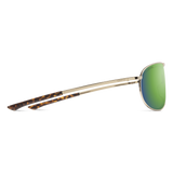 Smith Serpico 2 Gold Frame - ChromaPop Polarized Green Mirror Lens - Polarized Sunglasses