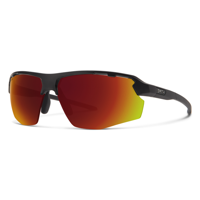 Smith Resolve Matte Black Frame - ChromaPop Red Mirror Lens - Non-Polarized Sunglasses