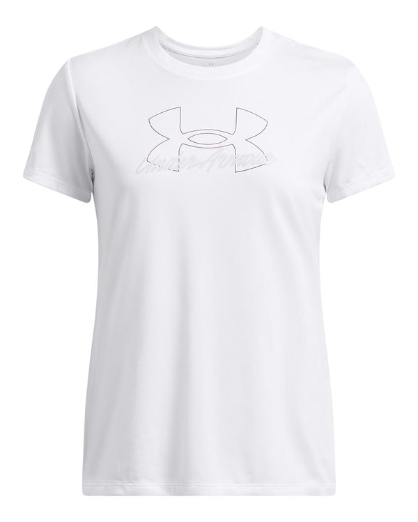 Under Armour Womens UA Tech Script Short Sleeve Shirt