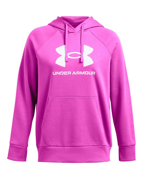 Under Armour Womens UA Rival Fleece Big Logo Pullover Hoodie