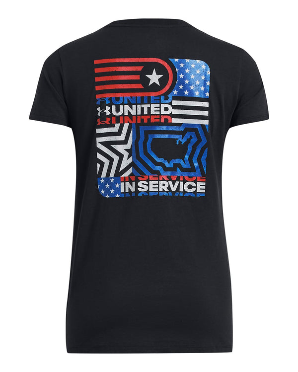 Under Armour Womens UA Freedom Service Short Sleeve T-Shirt