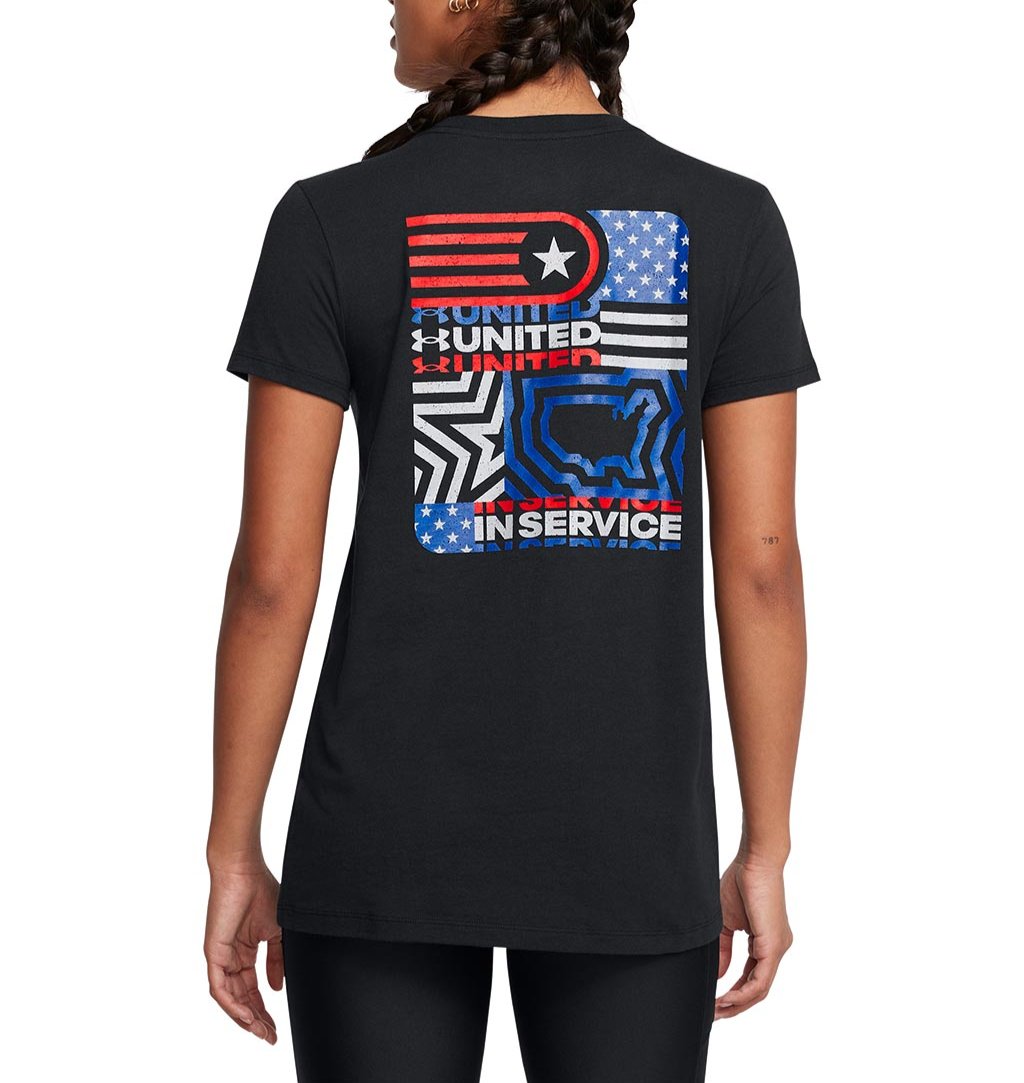 Under Armour Womens UA Freedom Service Short Sleeve T-Shirt