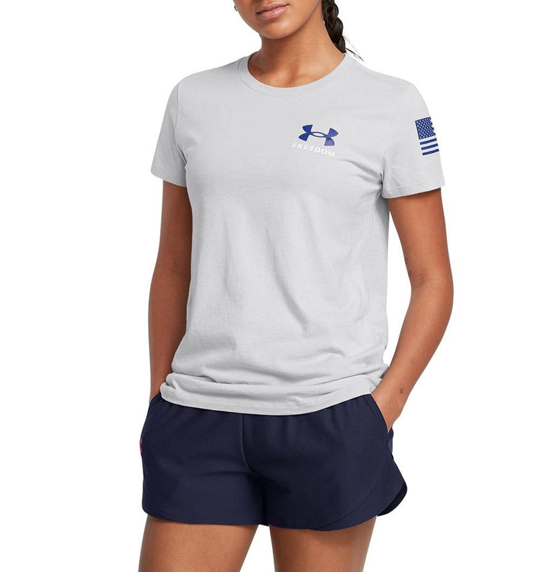 Under Armour Womens UA Freedom Banner Short Sleeve T-Shirt