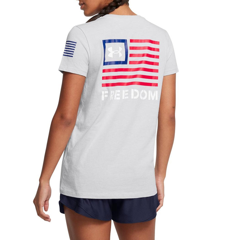 Under Armour Womens UA Freedom Banner Short Sleeve T-Shirt