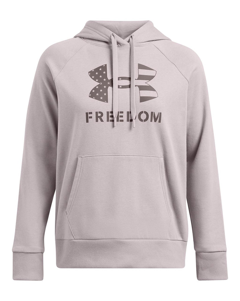 Under Armour Womens UA Rival Freedom Logo Pullover Hoodie