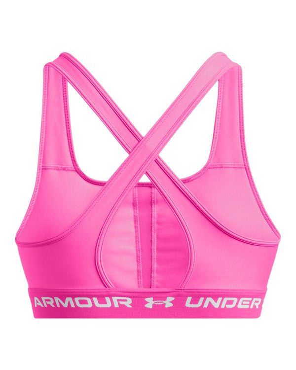 Under Armour Womens Armour Mid Crossback Sports Bra