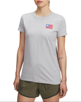 Under Armour Womens UA Freedom Left Chest Short Sleeve T-Shirt