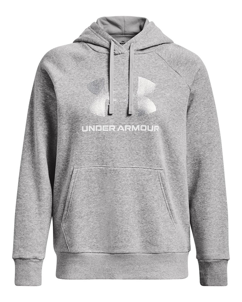 Under Armour Womens Rival Fleece Glitter Pullover Hoodie