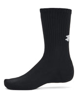 Under Armour Mens Training Cotton Crew Socks - 6 Pack