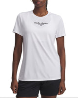 Under Armour Womens Tech Script Short Sleeve T-Shirt