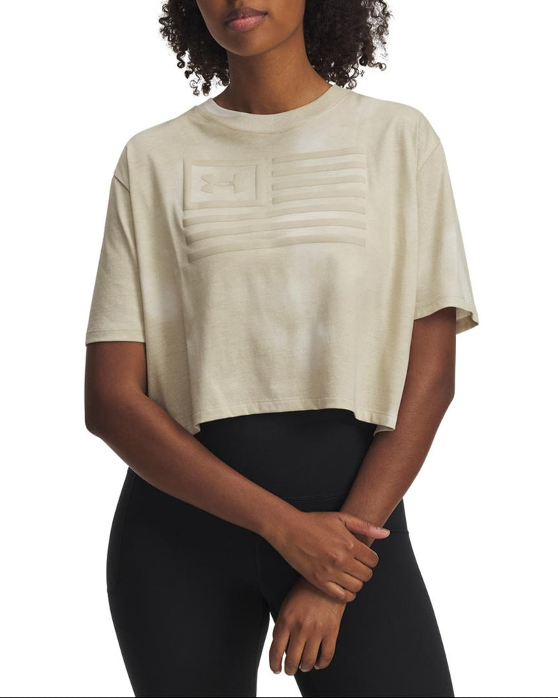 Under Armour Womens UA Freedom Cropped Top
