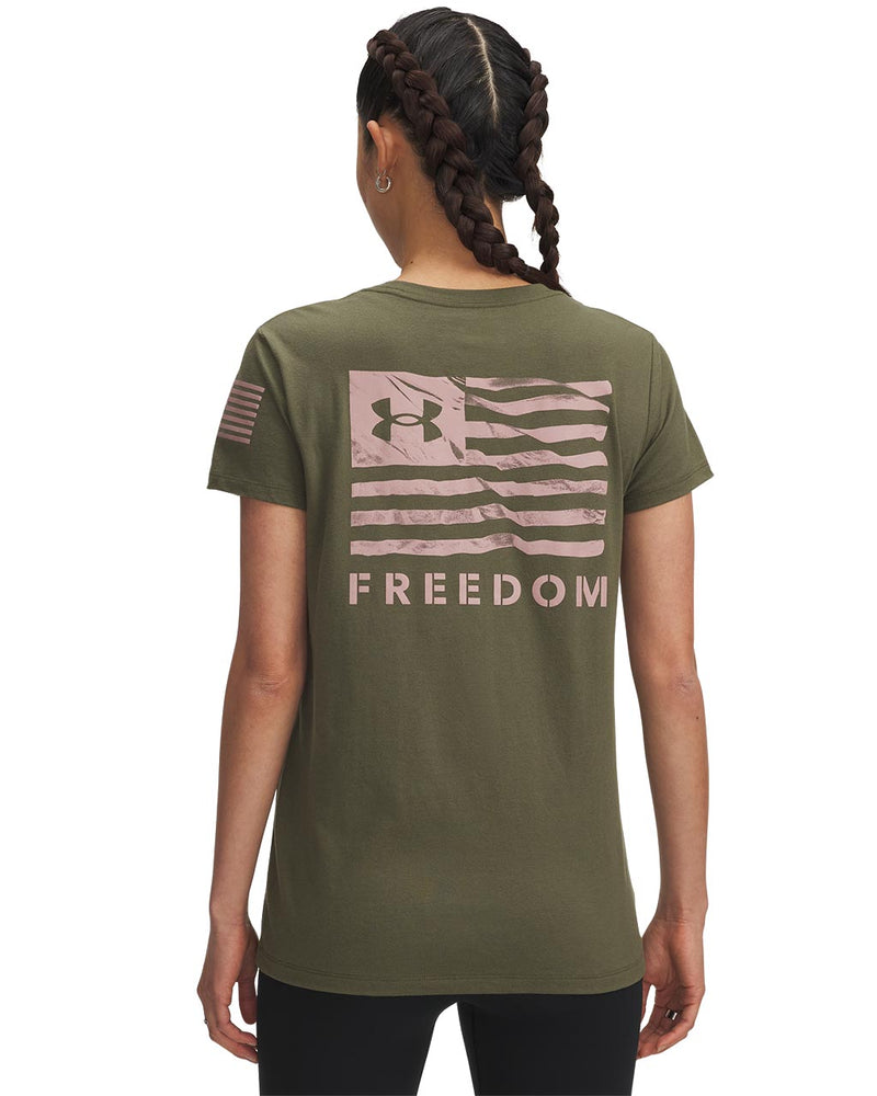 Under Armour Womens UA Freedom Banner Short Sleeve T-Shirt