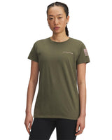 Under Armour Womens UA Freedom Banner Short Sleeve T-Shirt