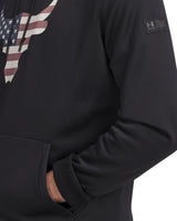 Under Armour Mens Project Rock Freedom Armour Fleece Pullover Hoodie