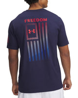 Under Armour Mens UA Freedom Flag Gradient Short Sleeve T-Shirt