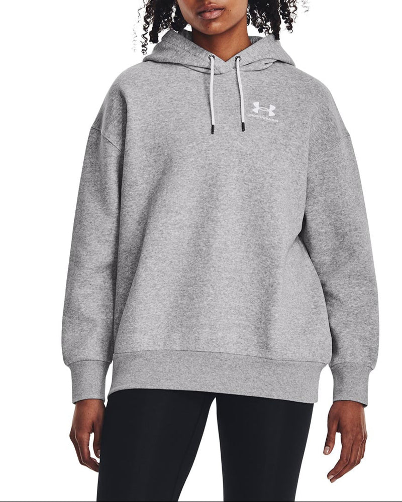 Under Armour Womens UA Icon Fleece Oversized Pullover Hoodie
