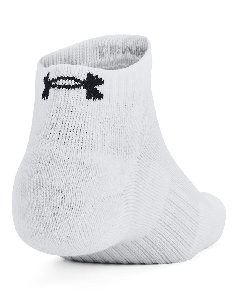 Under Armour Mens UA Training Cotton Low Cut Socks - 3 Pack