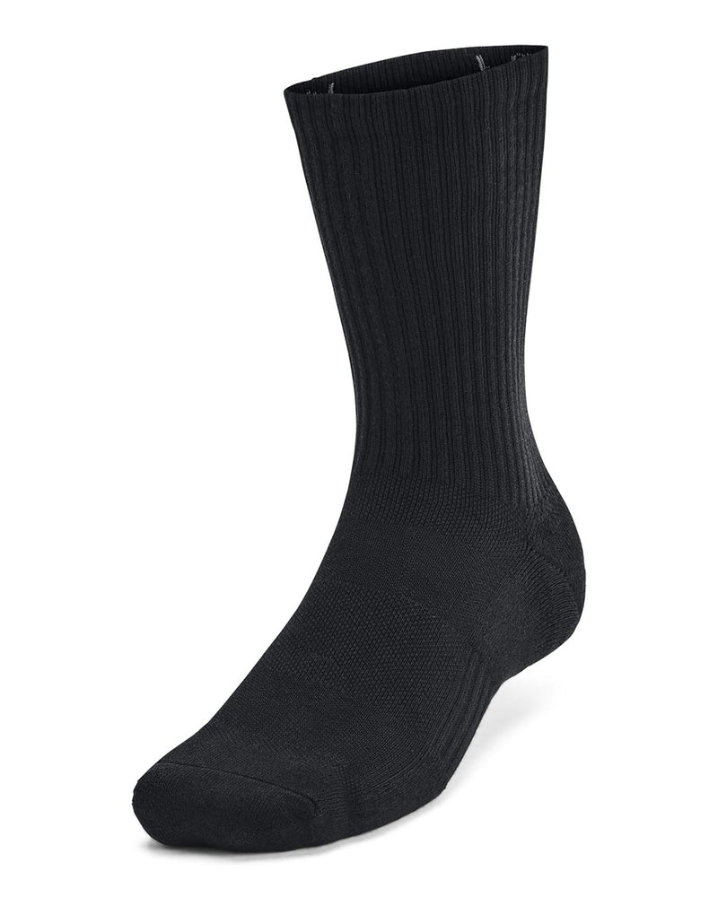 Under Armour Mens Training Cotton Crew Socks - 6 Pack