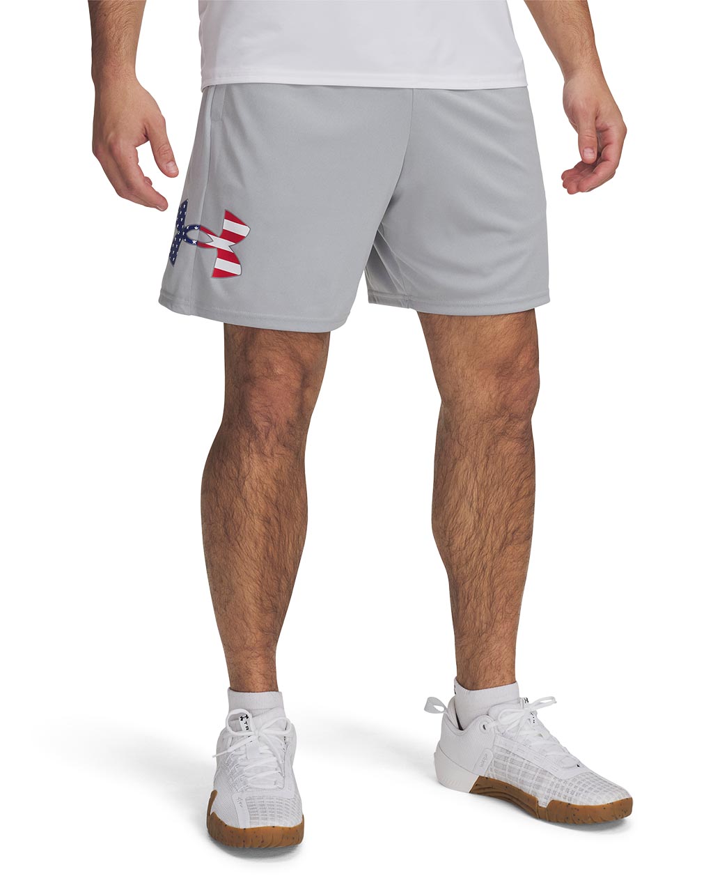 Under Armour Mens UA Freedom Tech Big Flag Logo Shorts