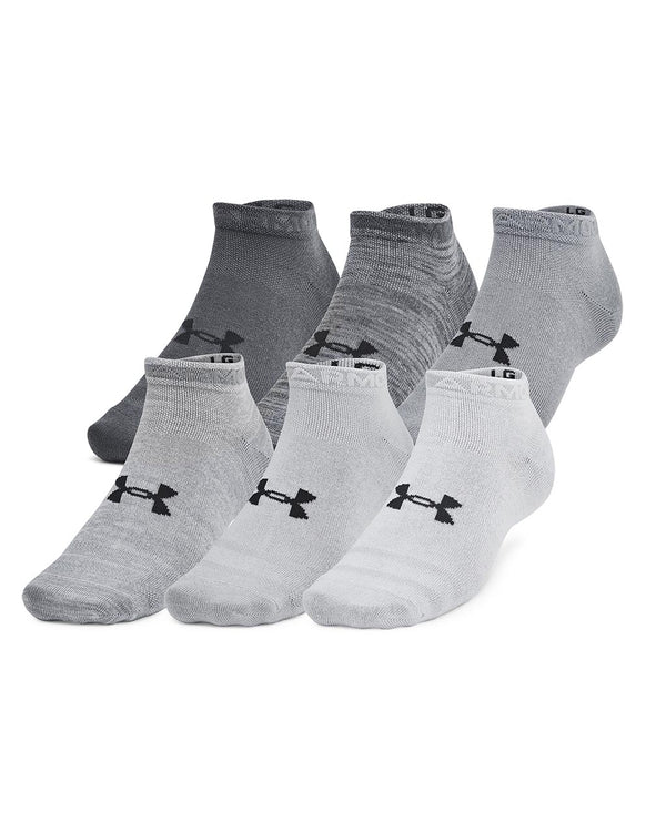 Under Armour UA Essential Unisex Low-Cut Socks - 6-Pack
