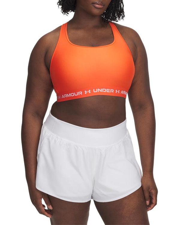 Under Armour Womens Armour Mid Crossback Sports Bra