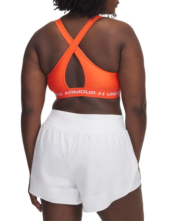 Under Armour Womens Armour Mid Crossback Sports Bra