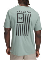 Under Armour Mens UA Freedom Flag Gradient Short Sleeve T-Shirt