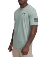 Under Armour Mens UA Freedom Flag Gradient Short Sleeve T-Shirt