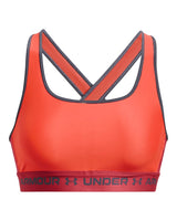 Under Armour Womens Armour Mid Crossback Sports Bra