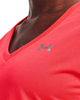 Under Armour Womens Tech V-Neck Short Sleeve T-Shirt