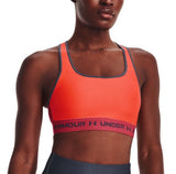 Under Armour Womens Armour Mid Crossback Sports Bra