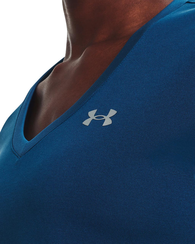 Under Armour Womens Tech V-Neck Short Sleeve T-Shirt