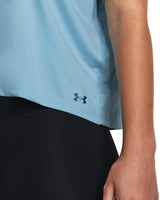 Under Armour Womens Motion Cropped Short Sleeve T-Shirt