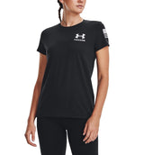 Under Armour Womens Freedom Banner Short Sleeve T-Shirt