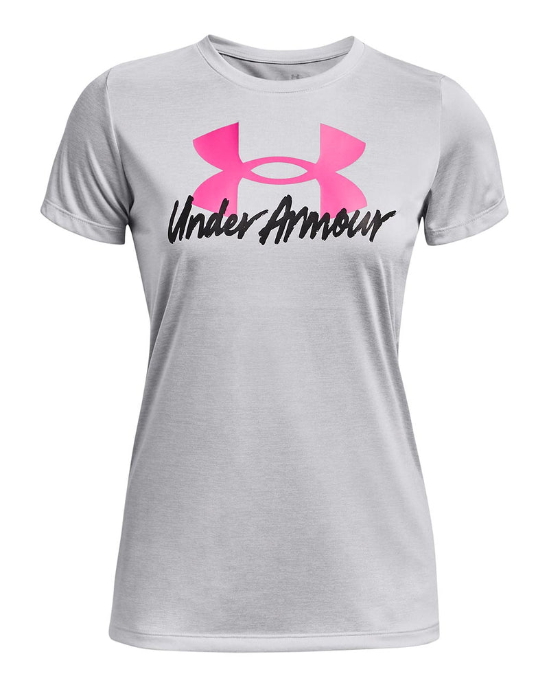 Under Armour Womens Tech Script Short Sleeve T-Shirt