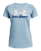 Under Armour Womens Tech Script Short Sleeve T-Shirt